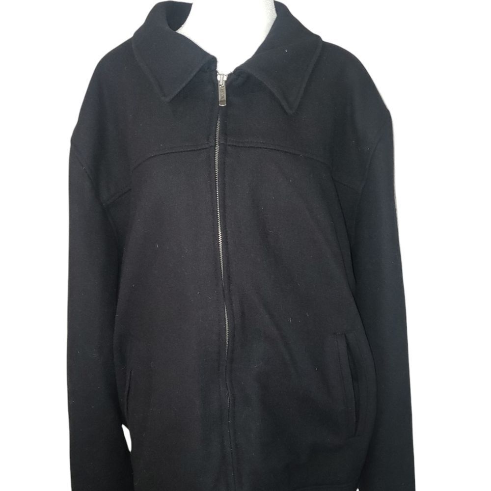 Guess Black Wool Jacket XXL